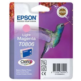 Tinteiro original Epson T0806 Magenta Light - C13T08064011