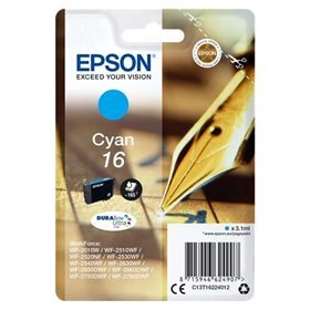 Tinteiro original Epson T1622 Ciano - C13T16224012