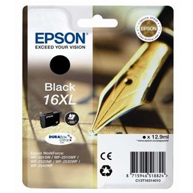 Tinteiro original Epson T1631 Preto - C13T16314012