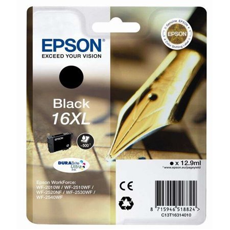 Tinteiro original Epson T1631 Preto - C13T16314012