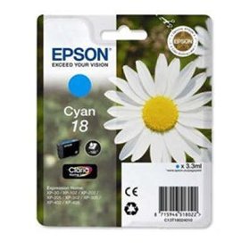 Tinteiro original Epson T1802 (18) Ciano - C13T18024012