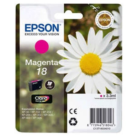 Tinteiro original Epson T1803 (18) Magenta - C13T18034012