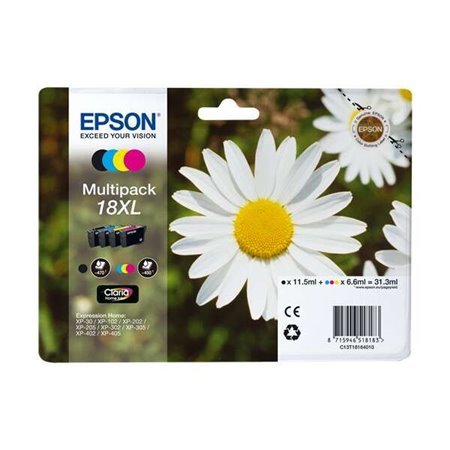 Epson T1816 (18XL) 4-Pack Tinteiros originais - C13T18164012