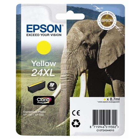 Tinteiro original amarelo Epson T2434 (24XL) - C13T24344012