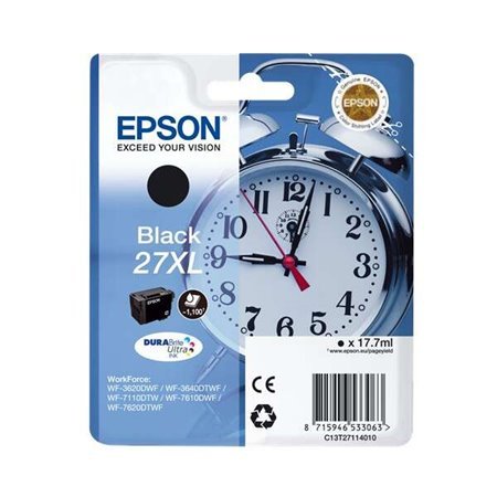 Tinteiro original preto Epson T2711 (27XL) - C13T27114012