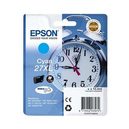 Tinteiro original Epson T2712 (27XL) ciano - C13T27124012