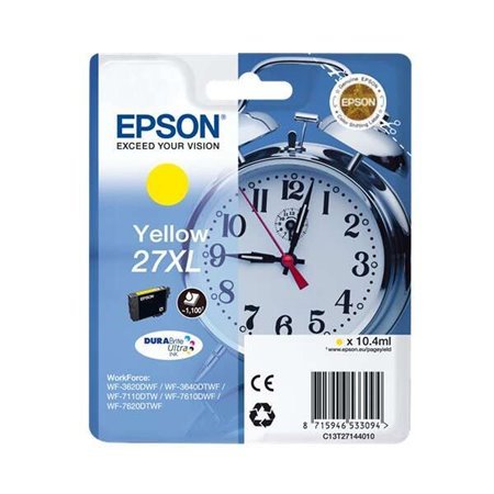 Tinteiro original amarelo Epson T2714 (27XL) - C13T27144012