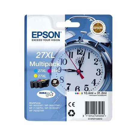 Epson T2715 (27XL) Pack de 3 Tinteiros originais - C13T27154012