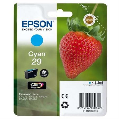 Tinteiro original Epson T2982 (29) Ciano - C13T29824012