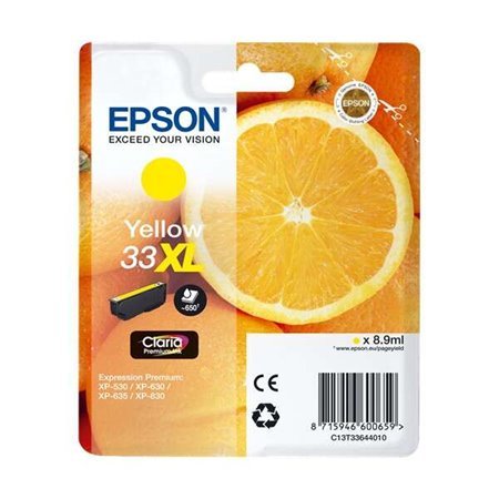 Tinteiro original amarelo Epson T3364 (33XL) - C13T33644012