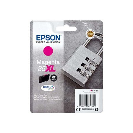 Tinteiro original Epson T3593 (35XL) Magenta - C13T35934010