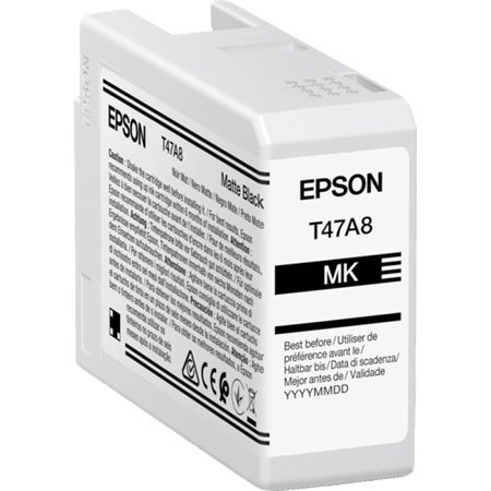 Tinteiro original Epson T47A8 preto fosco - C13T47A800