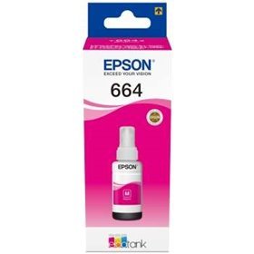 Garrafa original Epson T6643 Magenta - C13T664340