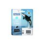 Tinteiro original Epson T7605 ciano claro - C13T76054010