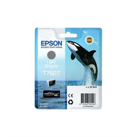 Tinteiro original Epson T7607 Black Light - C13T76074010