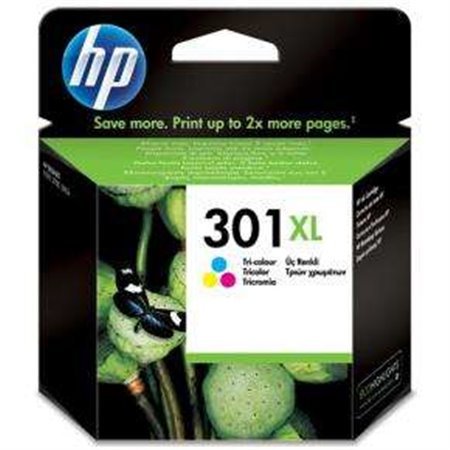 Tinteiro original colorido HP 301XL - CH564EE