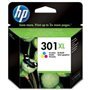 Tinteiro original colorido HP 301XL - CH564EE
