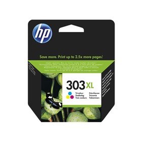 Tinteiro original HP 303XL colorido - T6N03AE
