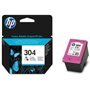 Tinteiro original HP 304 colorido - N9K05AE