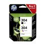 Tinteiros originais HP 304 preto + colorido, Pack de 2 - 3JB05AE