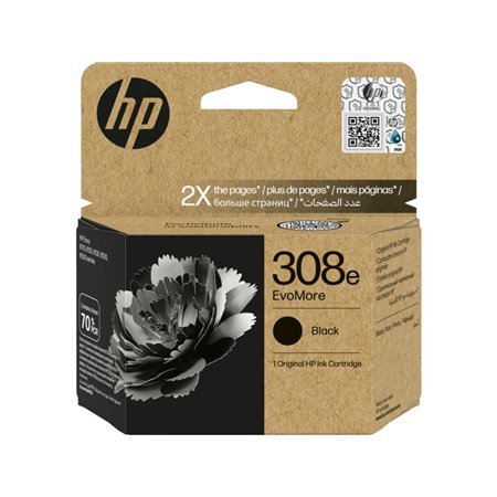 Tinteiro original preto HP 308e EvoMore - 7FP22UE