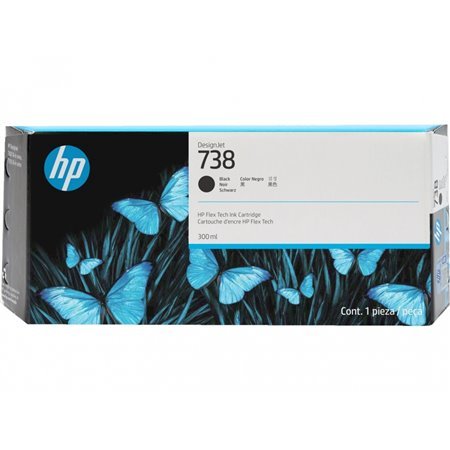 Tinteiro original preto HP 498N8A - 738