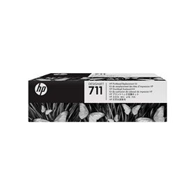 Cabeça de impressão original HP 711 + Tinteiros de Pack de 4 - C1Q10A