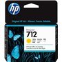 Tinteiro original HP 712 amarelo - 3ED69A