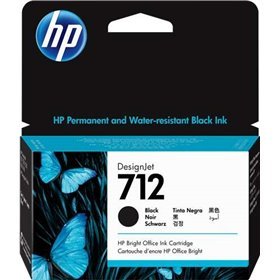 Tinteiro original preto HP 712 - 3ED70A