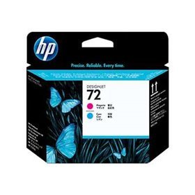 Cabeçote de impressão original HP 72 - Ciano e magenta - C9383A