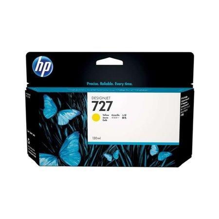 Tinteiro original HP 727 amarelo - B3P21A