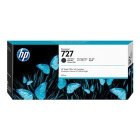 Tinteiro original preto fosco HP 727 - C1Q12A
