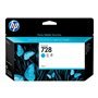 Tinteiro original HP 728 ciano - F9J67A