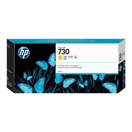 Tinteiro original HP 730 amarelo - P2V70A