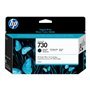 Tinteiro original preto fosco HP 730 - P2V65A
