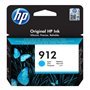 Tinteiro original HP 912 ciano - 3YL77AE