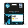 Tinteiro original HP 937 amarelo - 4S6W4NE