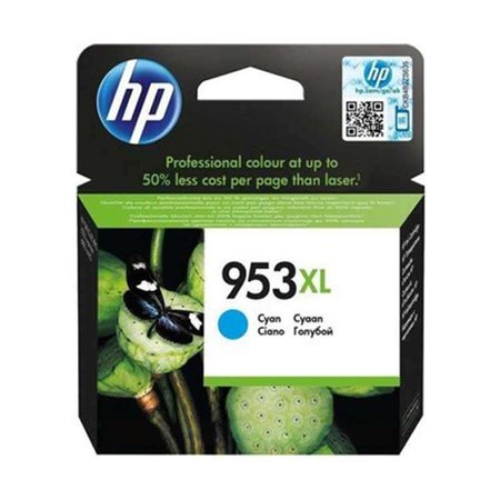 Tinteiro original HP 953XL ciano - F6U16AE