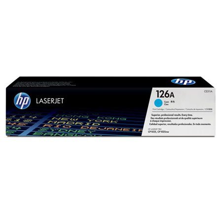 Toner original HP CE311A ciano - 126A