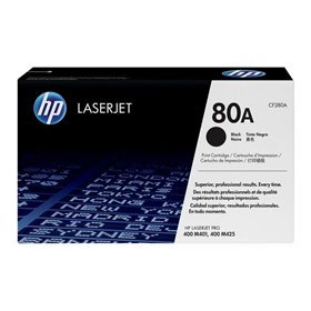 Toner original preto HP CF280A - 80A