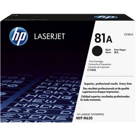 Toner original preto HP CF281A - 81A