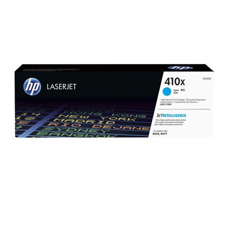 Toner original HP CF411X ciano - 410X