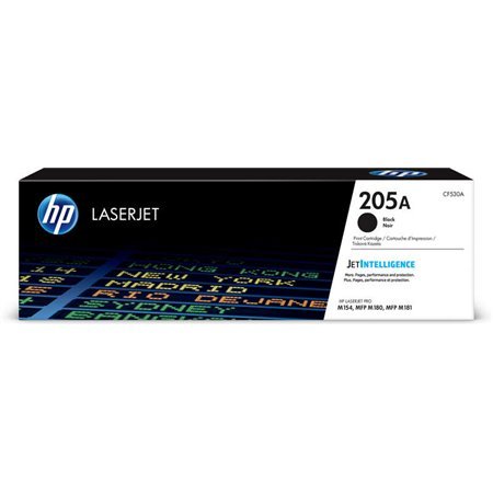 Toner original preto HP CF530A - 205A