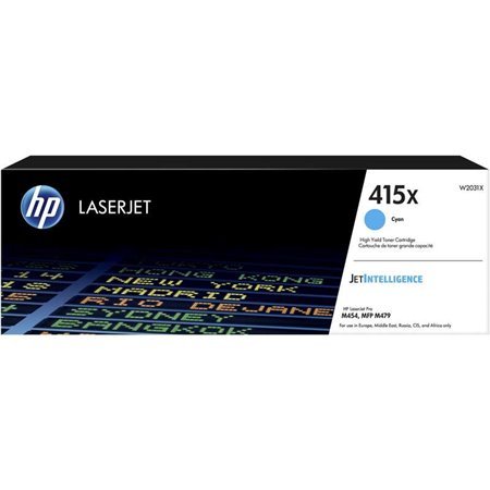 Toner original HP W2031X ciano - 415X