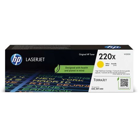 Toner original amarelo HP W2202X - 220X