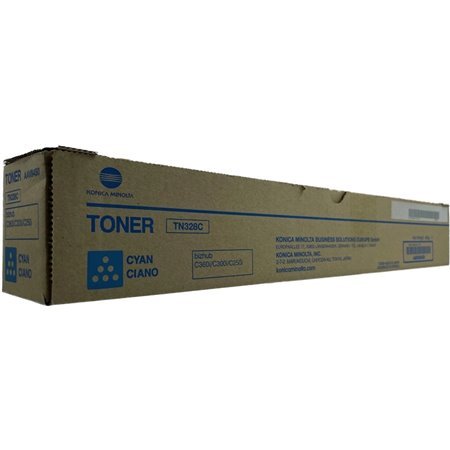 Toner original Konica Minolta TN328 ciano - AAV8450/TN328C