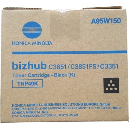 Toner original preto Konica Minolta TNP49 - TNP49K/A95W150