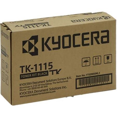 Toner original preto Kyocera TK1115 - 1T02M50NL0/1T02M50NL1