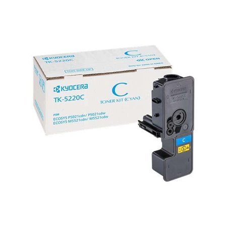 Toner original Kyocera TK5220 ciano - substitui 1T02R9CNL1/TK5220C