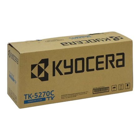 Toner original Kyocera TK5270 ciano - 1T02TVCNL0/TK5270C